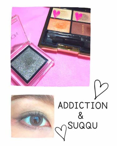 🌸ADDICTION&SUQQU🌸

久しぶりの投稿になります⭐️

今日使ったアイシャドウです💗

💛ADDICTION
     ザ アイシャドウ 054 Thriller
💛SUQQU
     