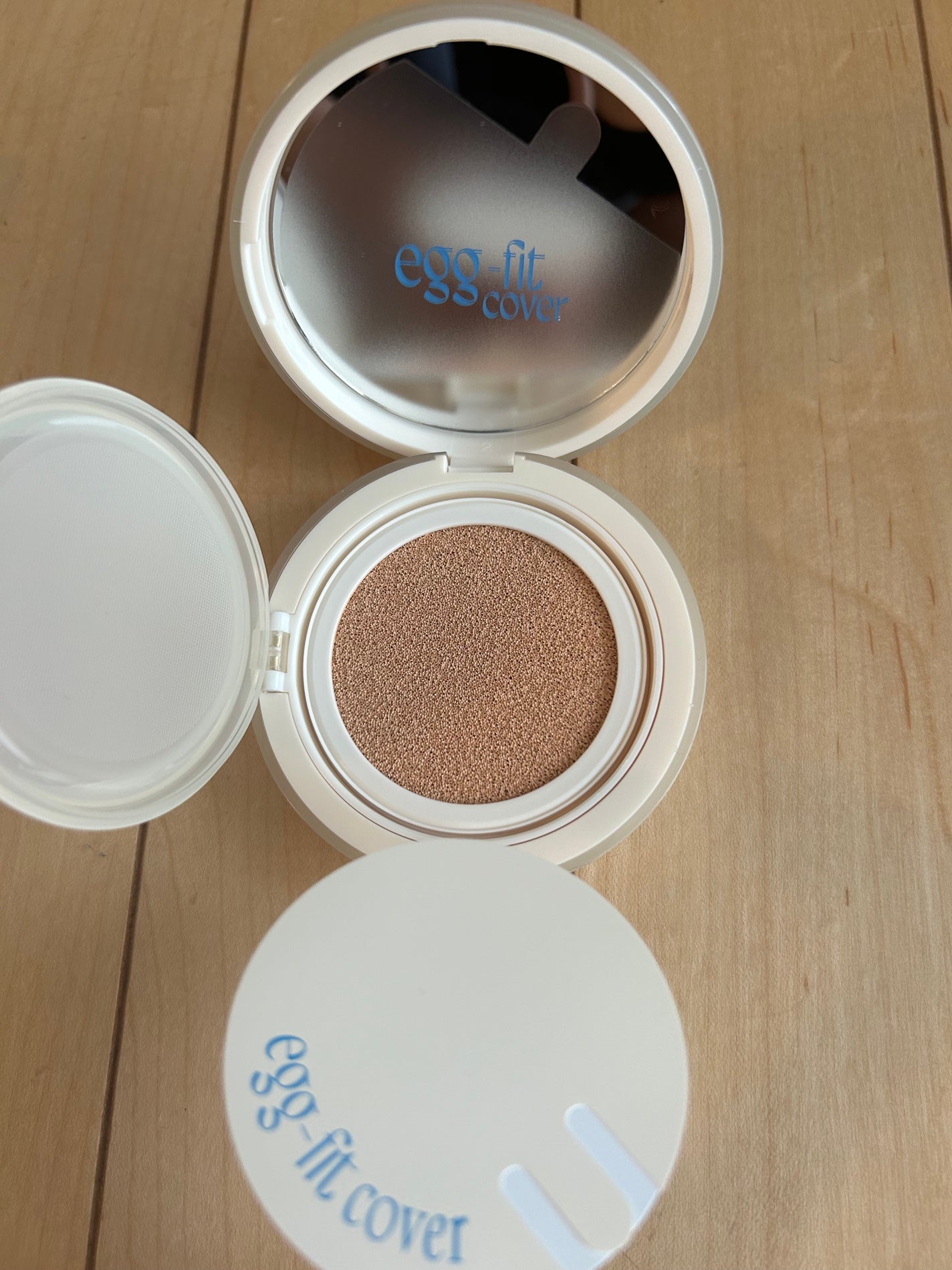 フィー クッションエッグフィットカバー/fwee/クッションファンデーションを使ったクチコミ(4枚目)