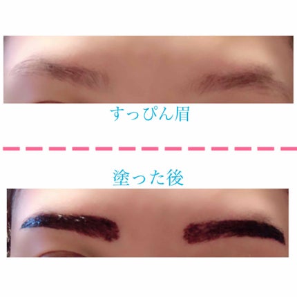 フジコ眉ティントSV/Fujiko/眉ティントを使ったクチコミ(2枚目)
