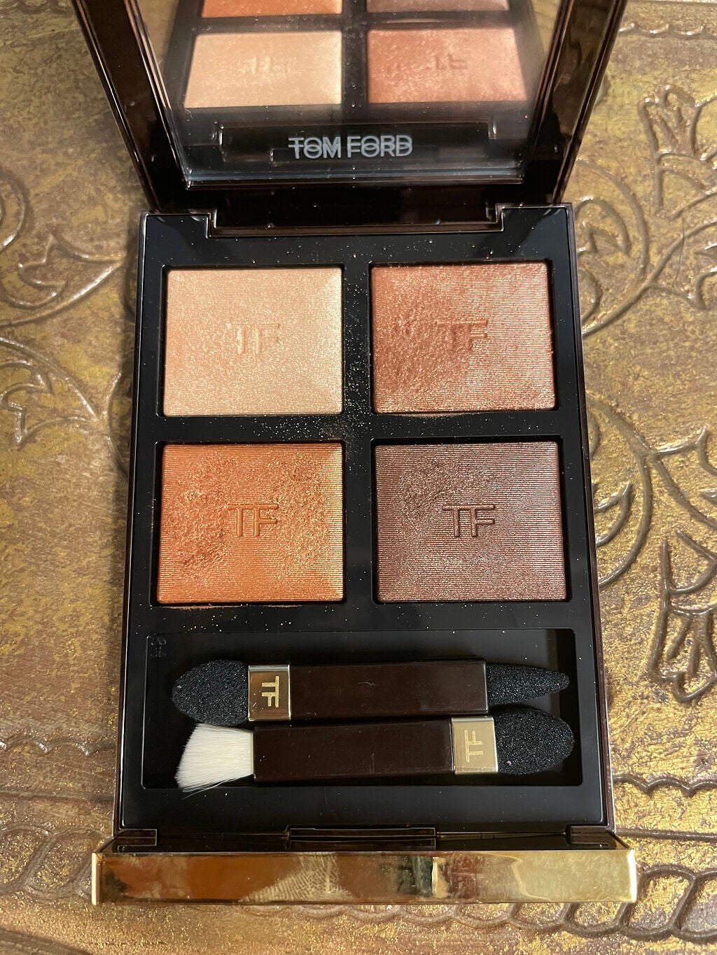アイ カラー クォード/TOM FORD BEAUTY/アイシャドウパレットを使ったクチコミ(2枚目)