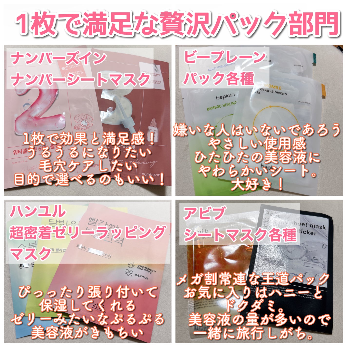 弱酸性pHシートマスク ハニーフィット/Abib /シートマスク・パックを使ったクチコミ(4枚目)