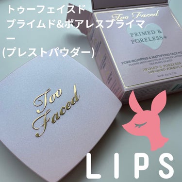 プライムド & ポアレス + フェイス パウダー/Too Faced/プレストパウダーを使ったクチコミ（1枚目）