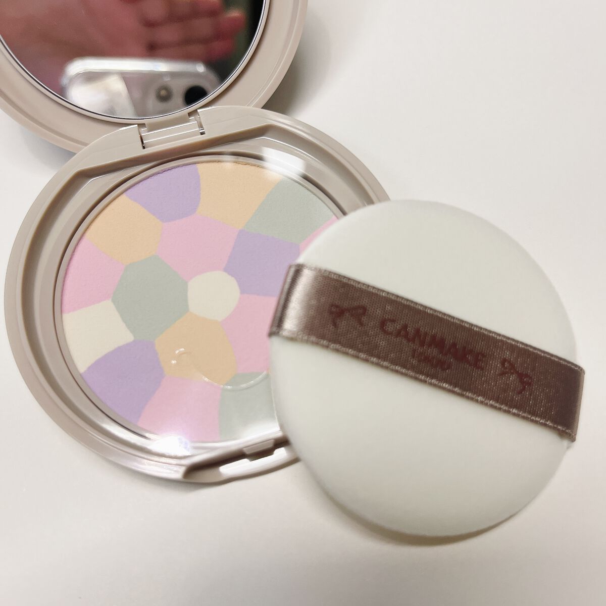 マシュマロフィニッシュパウダーブラシ/キャンメイク/メイクブラシを使ったクチコミ（3枚目）