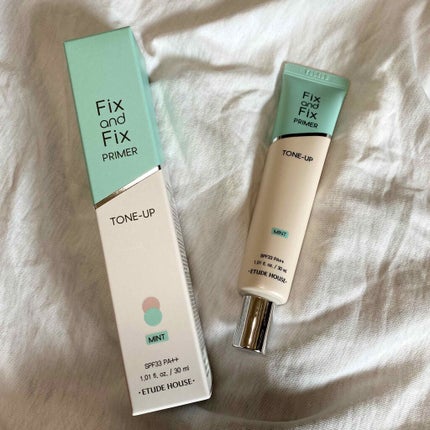 フィックス&フィックス トーンアッププライマー ミント/ETUDE/化粧下地を使ったクチコミ(1枚目)
