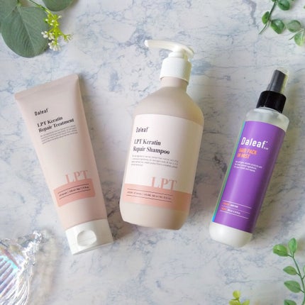 LPTケラチンリペアトリートメント/Daleaf/洗い流すヘアトリートメントを使ったクチコミ(3枚目)