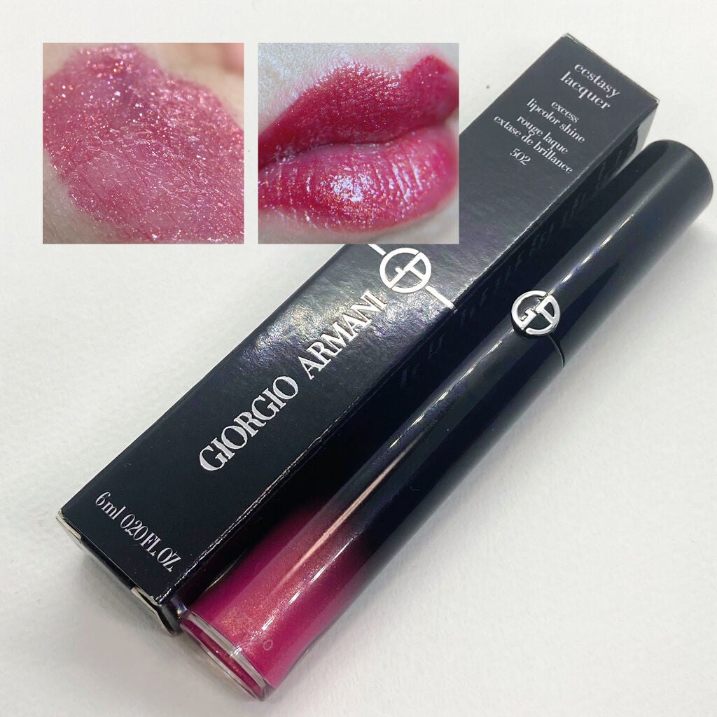 エクスタシー ミラー/ジョルジオ アルマーニ ビューティ/口紅を使ったクチコミ(1枚目)