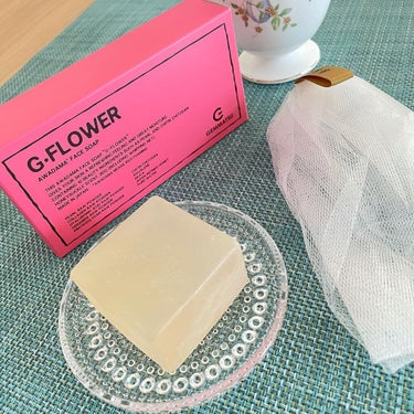 G FLOWER/原末石鹸/洗顔石鹸を使ったクチコミ（4枚目）