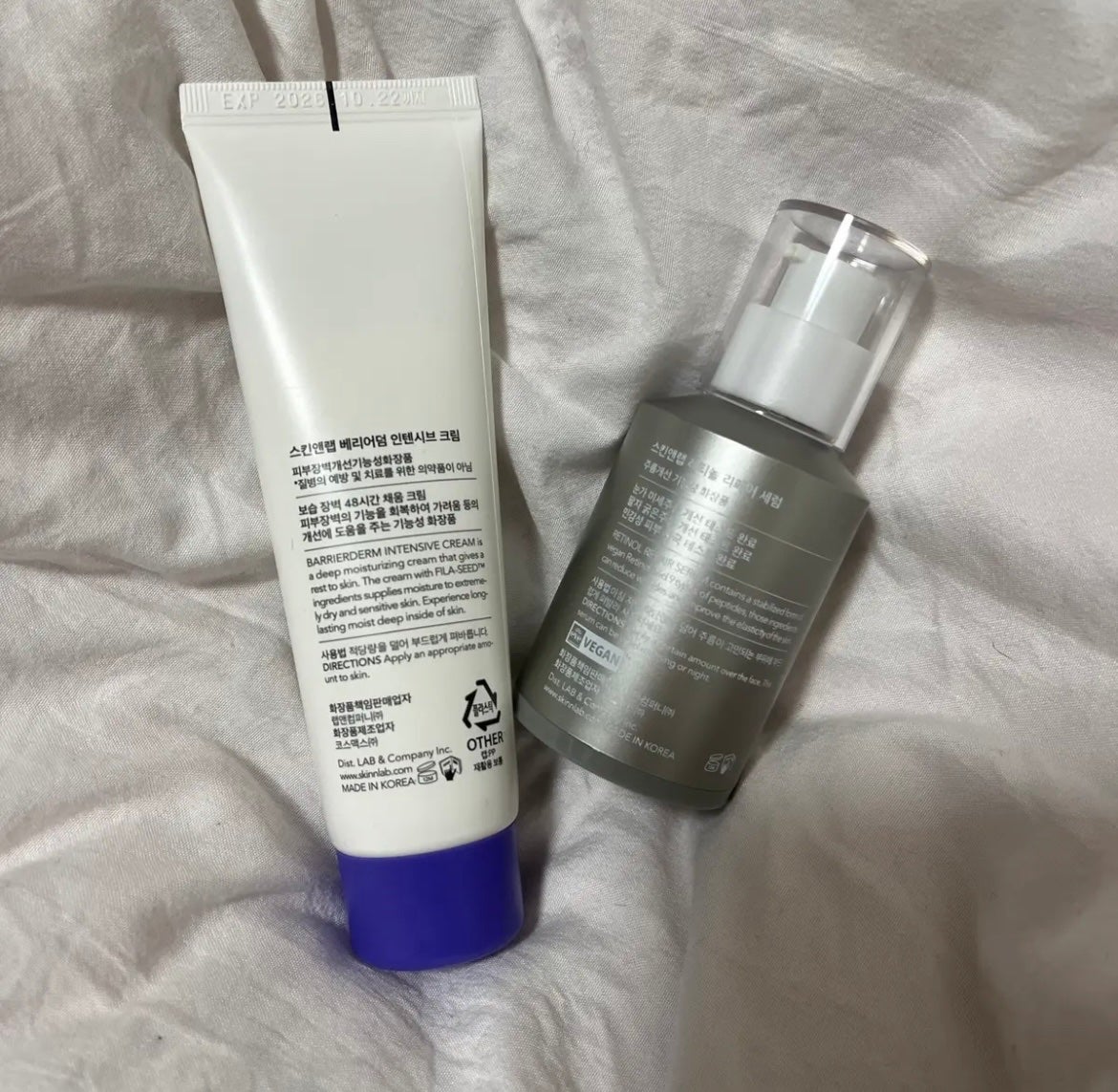 ヴィーガンリポソームレチノールセラム/SKIN&LAB/美容液を使ったクチコミ(4枚目)