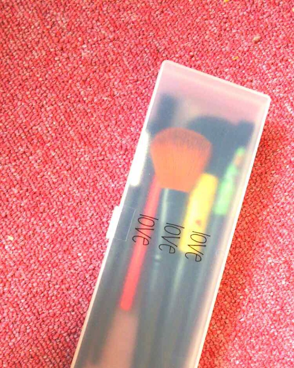 100均 メイクアップブラシ/S100/メイクブラシを使ったクチコミ(1枚目)