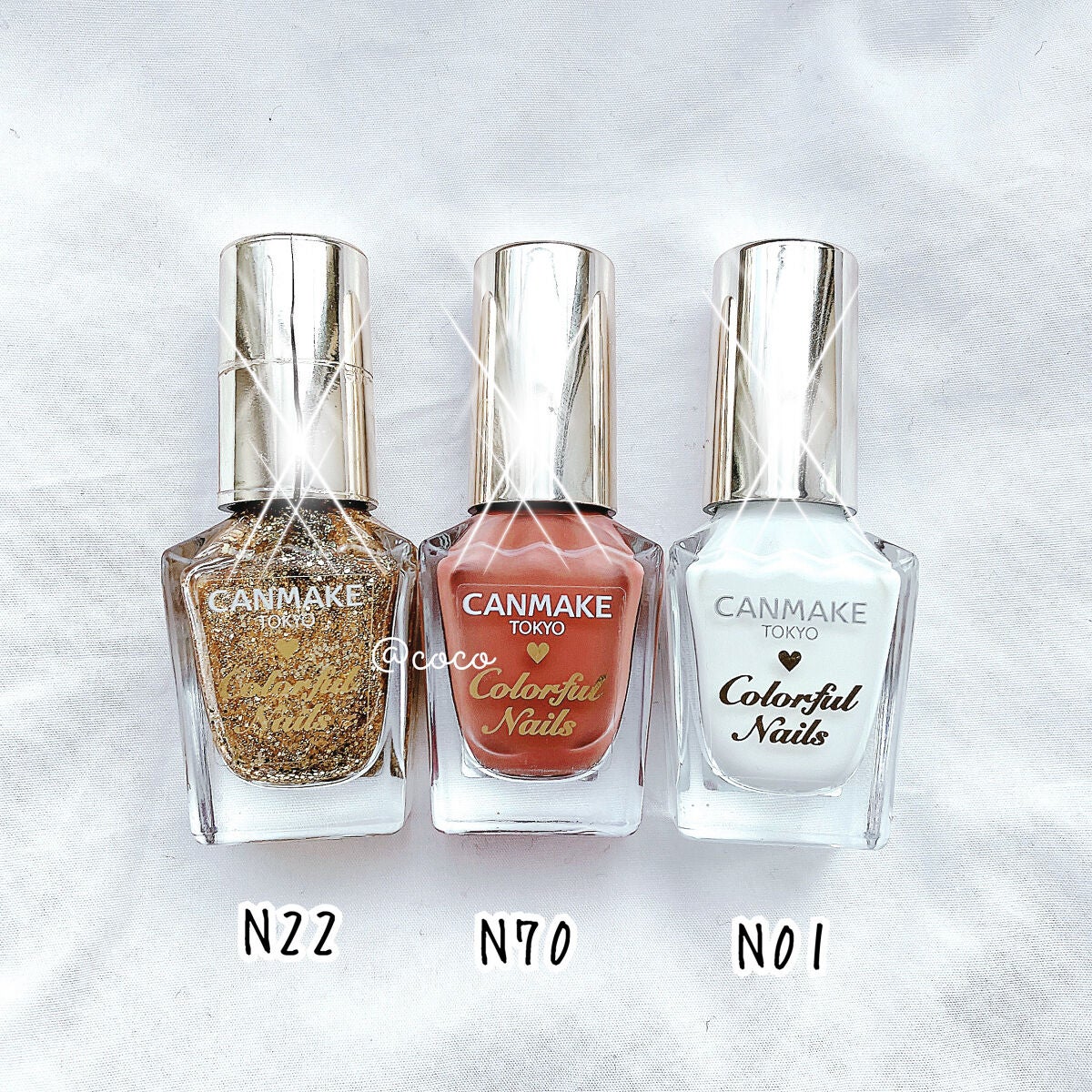 カラフルネイルズ/キャンメイク/マニキュアを使ったクチコミ(3枚目)