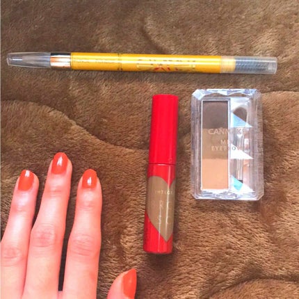 ニュアンスアイブローマスカラ/インテグレート/眉マスカラを使ったクチコミ(1枚目)