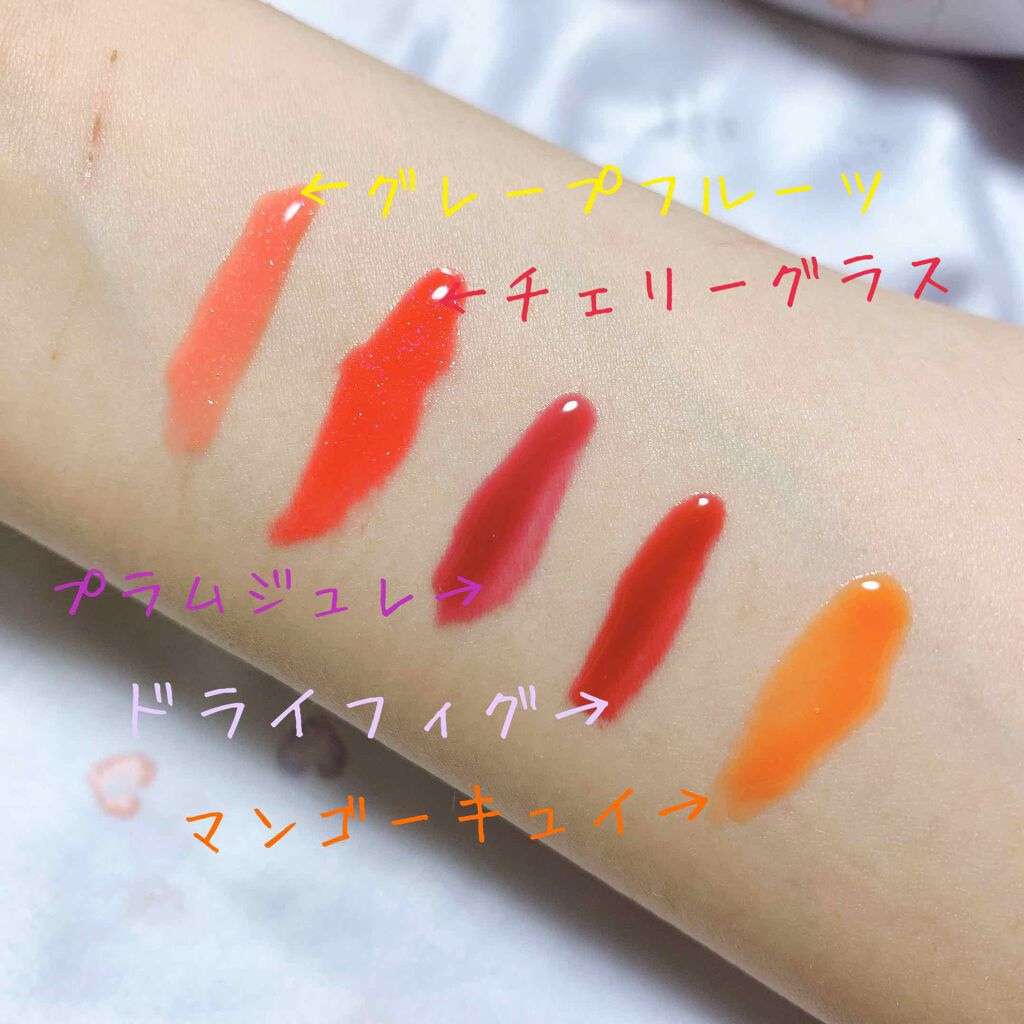 ニュアンスグロスオイル/excel/リップグロスを使ったクチコミ（3枚目）