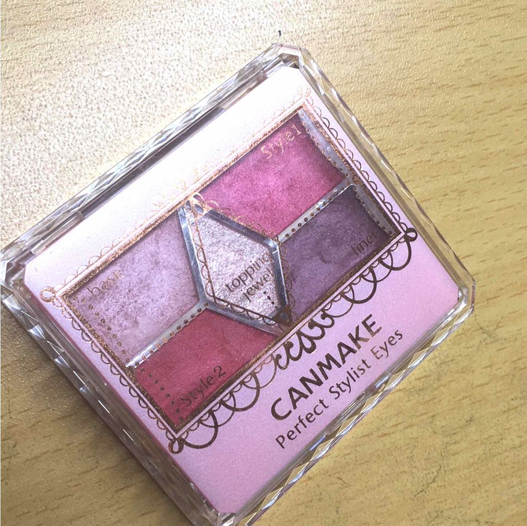 【旧品】パーフェクトスタイリストアイズ/キャンメイク/アイシャドウパレットを使ったクチコミ(1枚目)