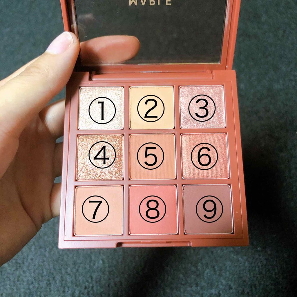 プレイカラーアイシャドウ メープルロード/ETUDE/アイシャドウパレットを使ったクチコミ（2枚目）