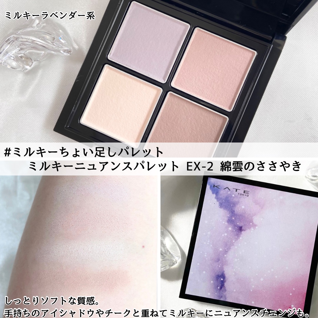 キャンバスペイントパレット/KATE/マルチパレットを使ったクチコミ（3枚目）