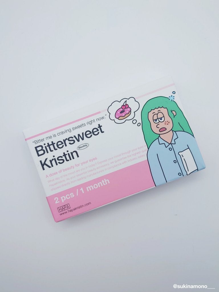 ビタースイートクリスティン/Hapa kristin/カラーコンタクトレンズを使ったクチコミ(3枚目)