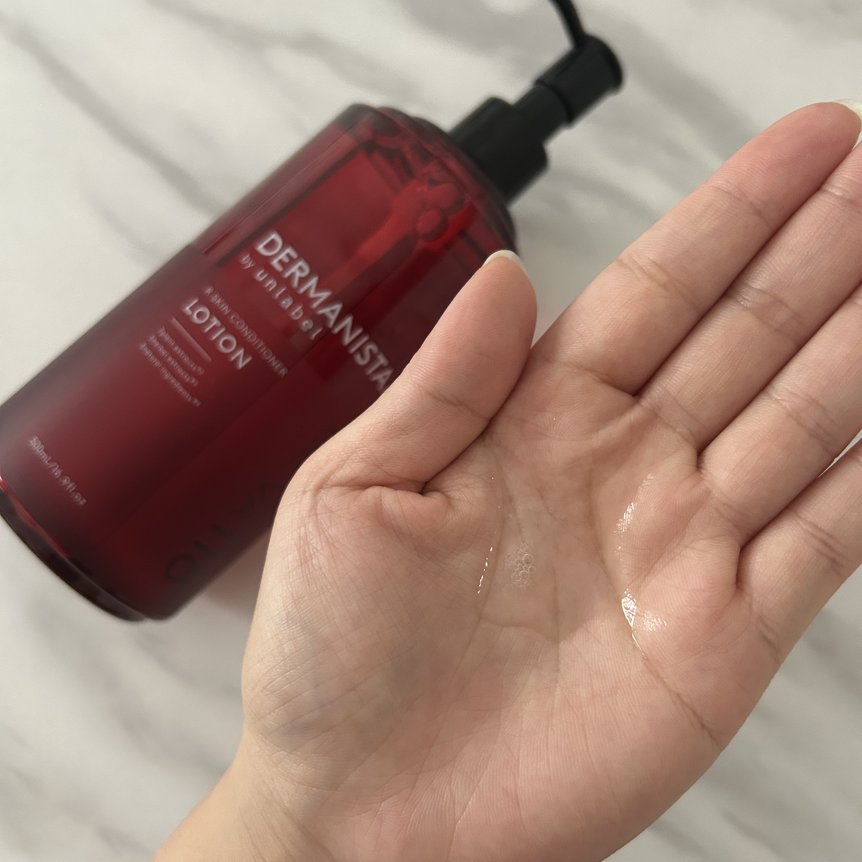 ダーマ二スタ by アンレーベル 超微細＊⁴浸透型＊⁵レチノール誘導体*²配合 スキンコンディショナーローション　　/unlabel/化粧水を使ったクチコミ（2枚目）