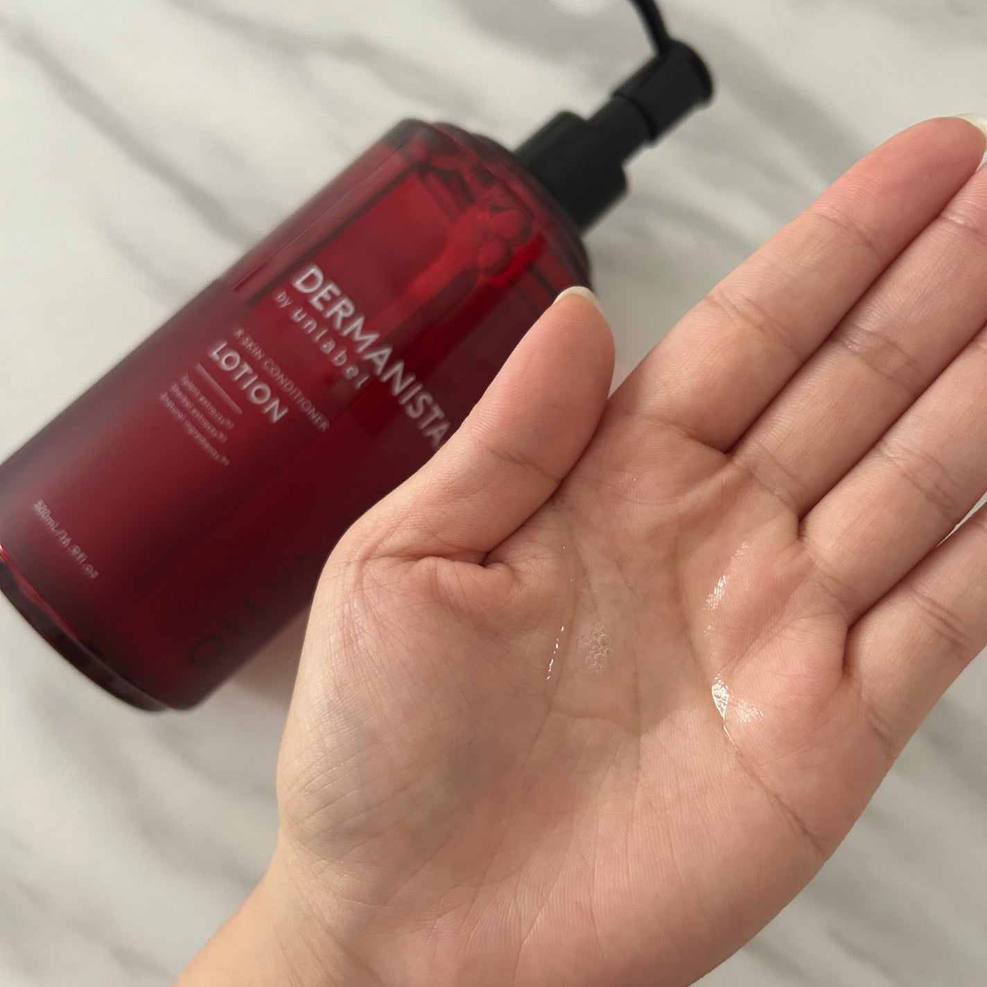 ダーマ二スタ by アンレーベル 超微細*⁴浸透型*⁵レチノール誘導体*²配合 スキンコンディショナーローション /unlabel/化粧水を使ったクチコミ(2枚目)