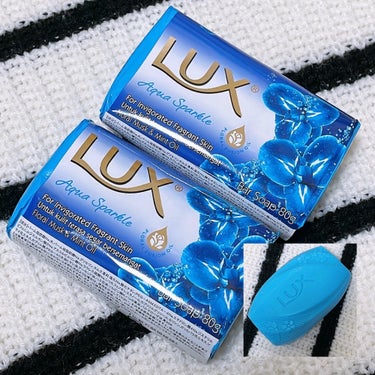 Lux石けん(アクアスパークル)/LUX/ボディ石鹸を使ったクチコミ（1枚目）