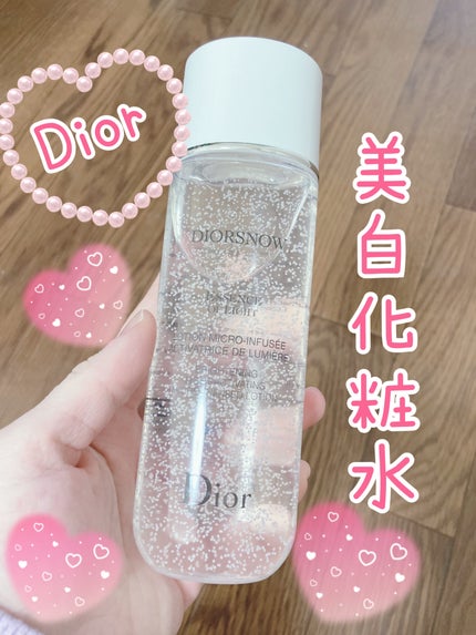 スノー ライト エッセンス ローション (薬用化粧水) (医薬部外品)/Dior/化粧水を使ったクチコミ(1枚目)