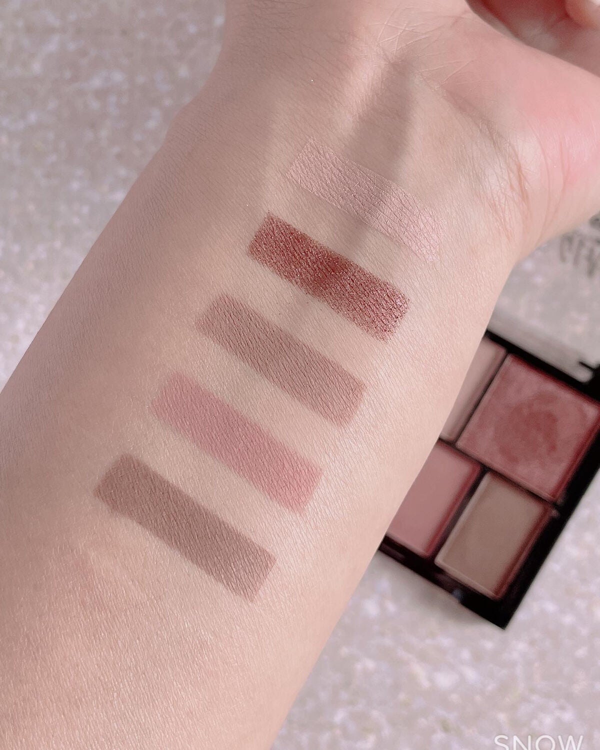 マルチアイパレット/U R GLAM/アイシャドウパレットを使ったクチコミ(5枚目)