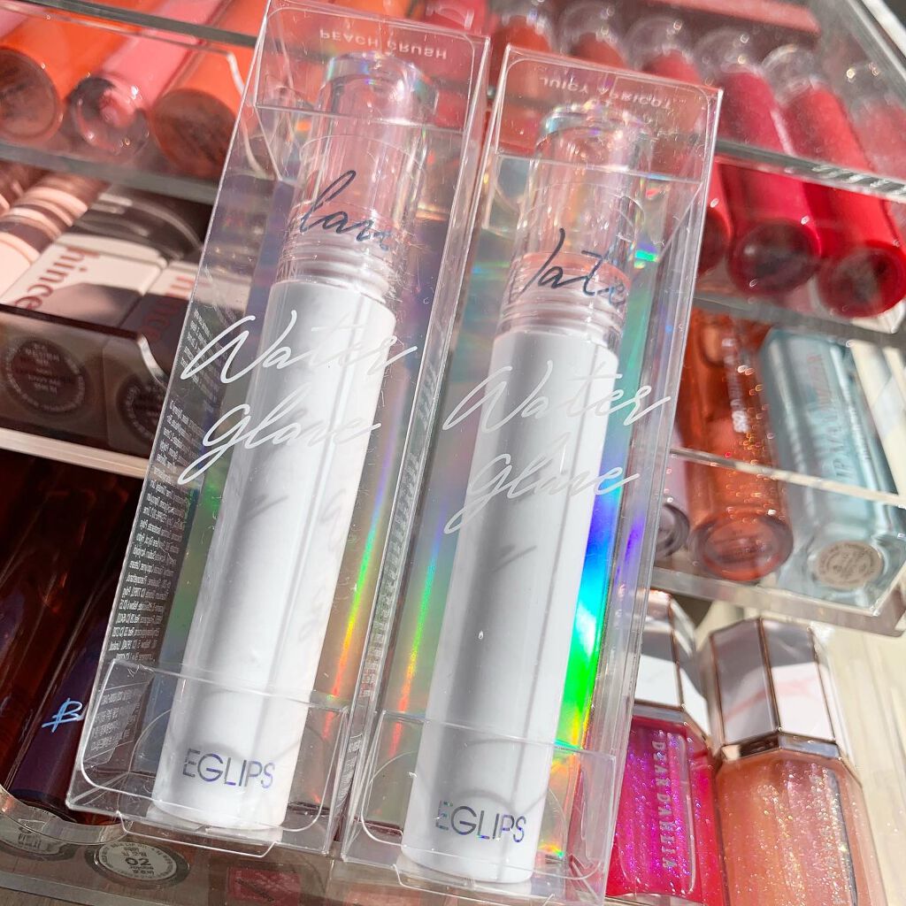 ウォーターグレーズティント 05 ローズジャム/EGLIPS/リップティントを使ったクチコミ（2枚目）