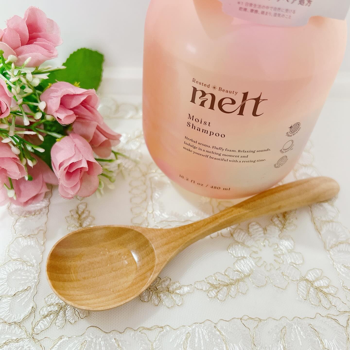 メルト モイストシャンプー／トリートメント/melt/市販シャンプーを使ったクチコミ（2枚目）