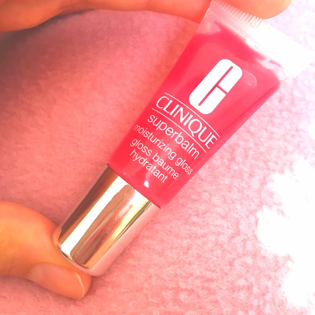 スーパーバーム モイスチャライジング グロス/CLINIQUE/リップグロスを使ったクチコミ(1枚目)