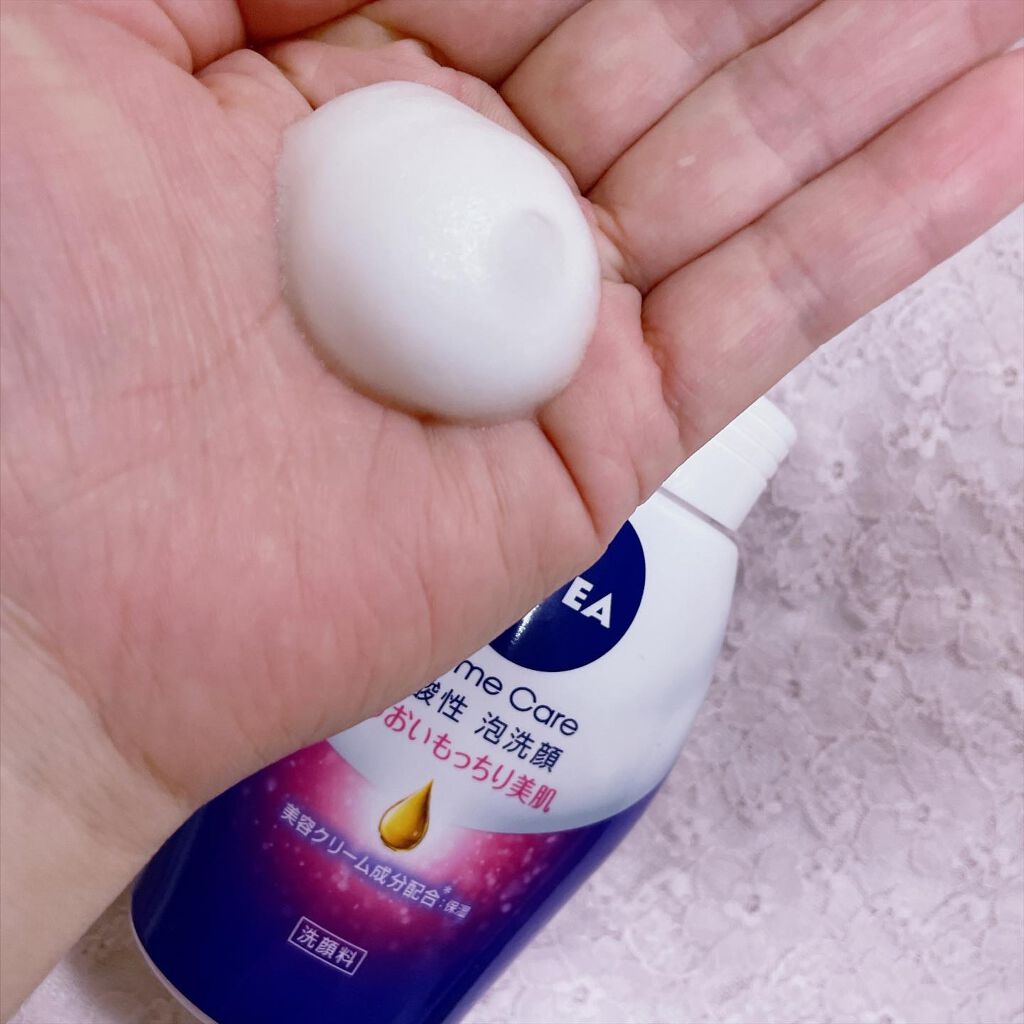 ニベア クリアビューティー弱酸性泡洗顔 もっちり美肌/ニベア/泡洗顔を使ったクチコミ(2枚目)