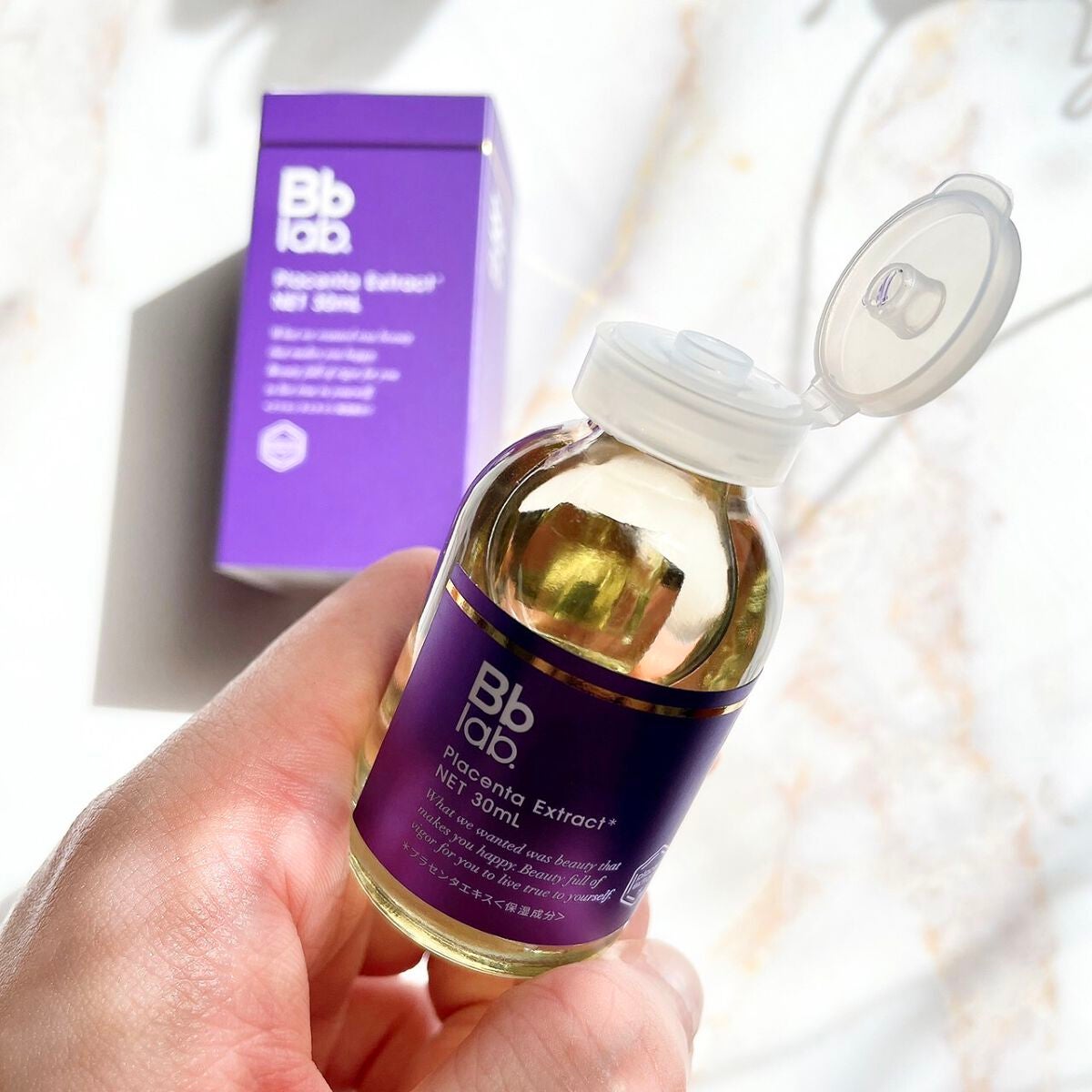 水溶性プラセンタエキス原液/Bb lab./美容液を使ったクチコミ(4枚目)