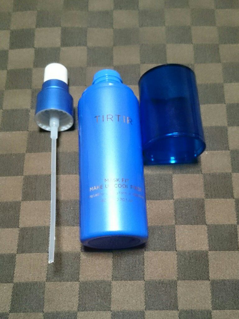 マスクフィットメイクアップ クールフィクサー/TIRTIR(ティルティル)/フィックスミストを使ったクチコミ（1枚目）