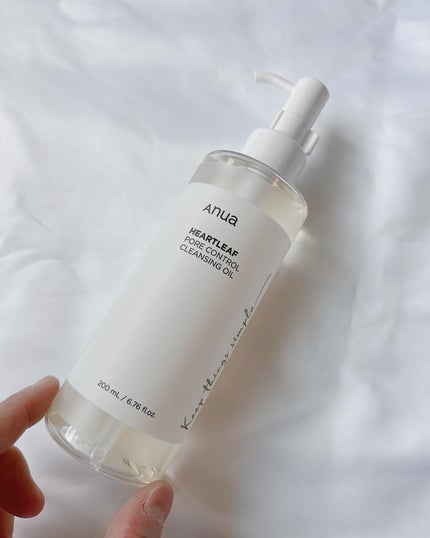 ドクダミ ポアコントロールクレンジングオイル/Anua/オイルクレンジングを使ったクチコミ(5枚目)