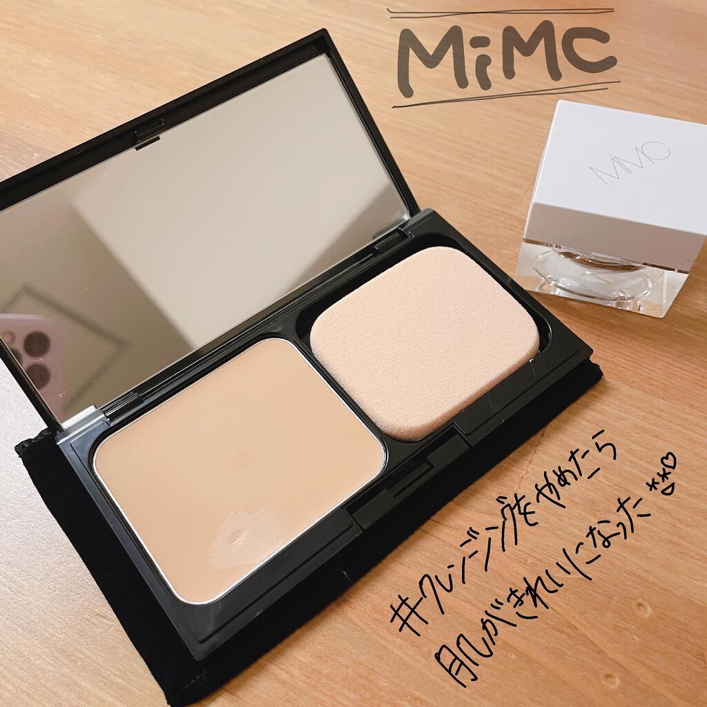 ミネラルクリーミーファンデーション/MiMC/クリーム・エマルジョンファンデーションを使ったクチコミ(1枚目)