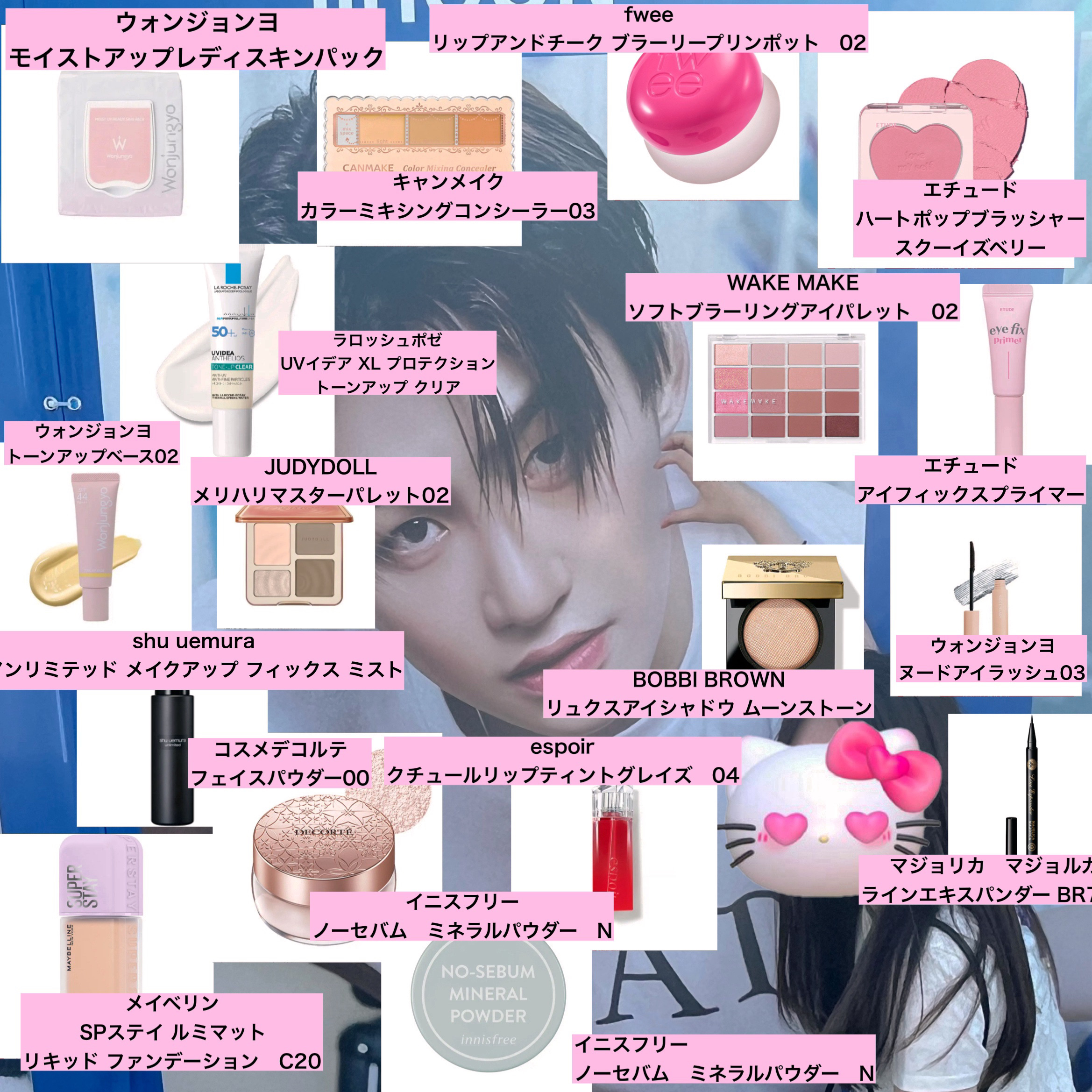 カラーミキシングコンシーラー/キャンメイク/パレットコンシーラーを使ったクチコミ（2枚目）