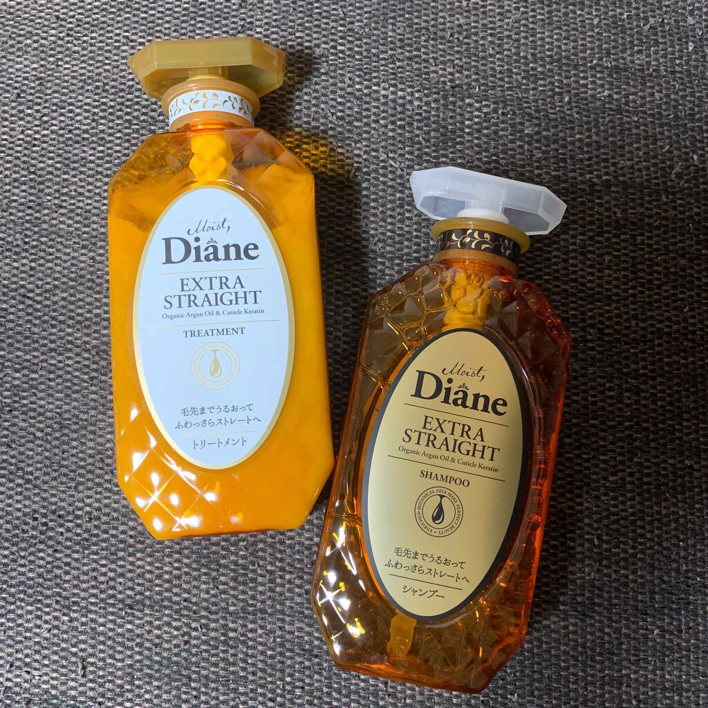 パーフェクトビューティ モイストダイアン エクストラストレート シャンプー/トリートメント/ダイアン/市販シャンプーを使ったクチコミ(1枚目)