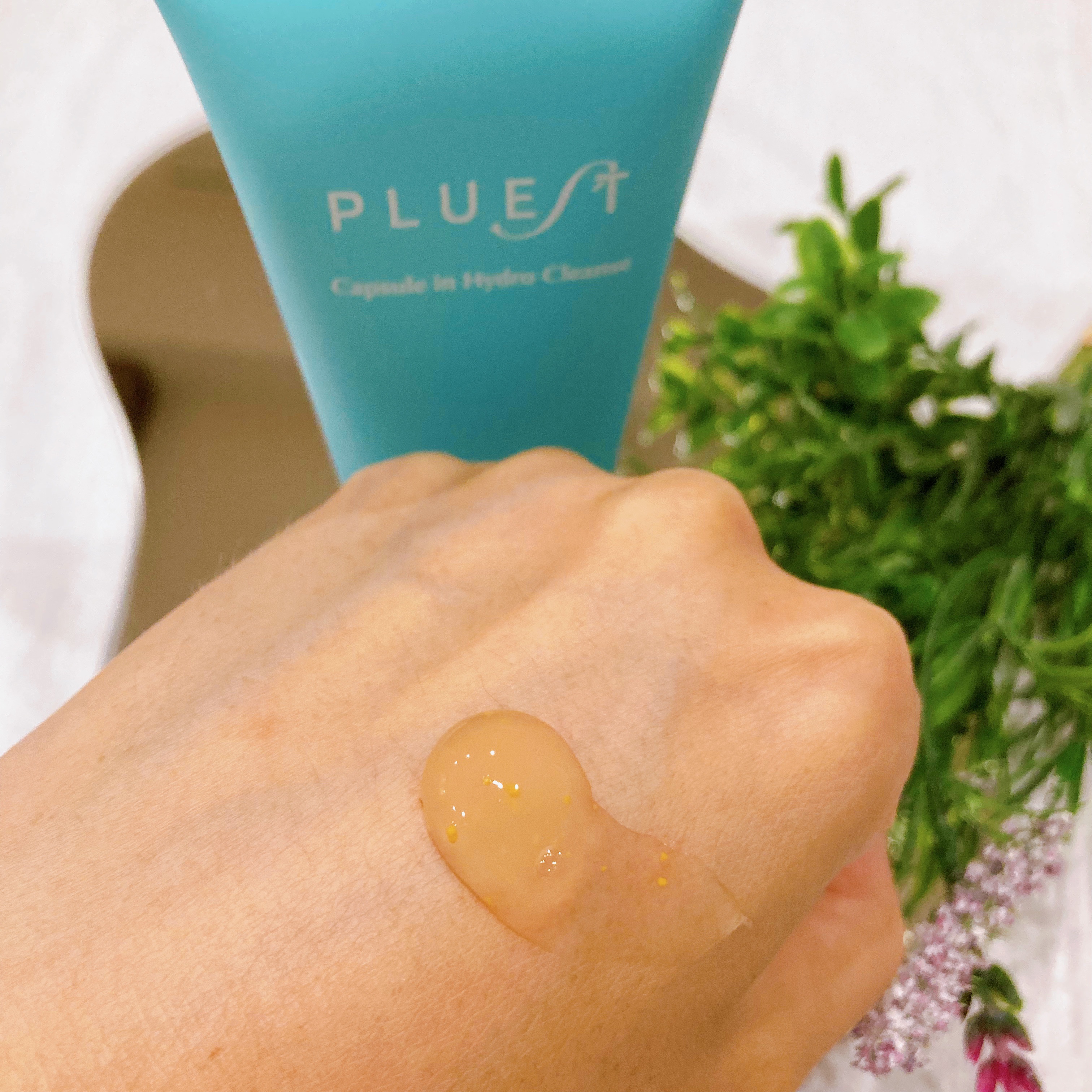 カプセルインハイドロクレンズ/PLUEST/クレンジングジェルを使ったクチコミ（2枚目）