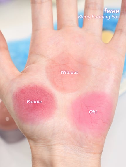 リップアンドチーク ブラーリープリンポット/fwee/口紅を使ったクチコミ(6枚目)