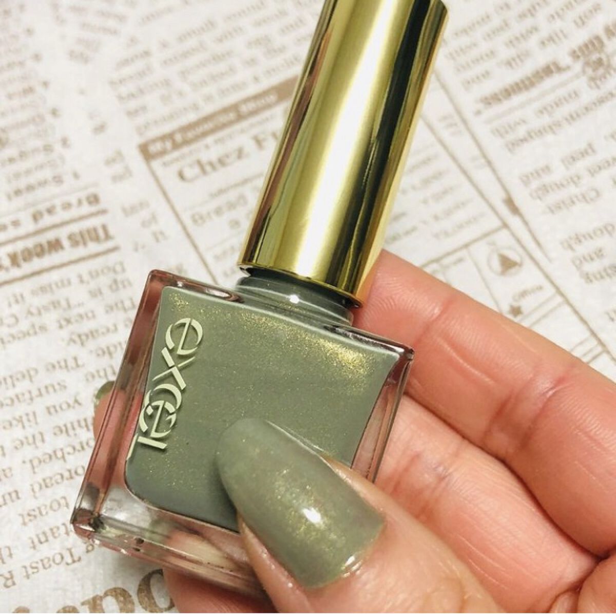 エクセル ネイルポリッシュ N/excel/マニキュアを使ったクチコミ（1枚目）