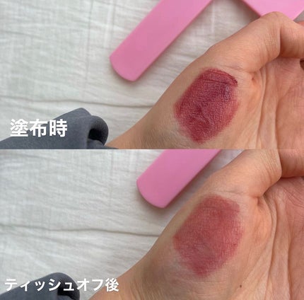 ジューシーリブティント 11 オリナスビ/RICAFROSH/リップティントを使ったクチコミ(3枚目)