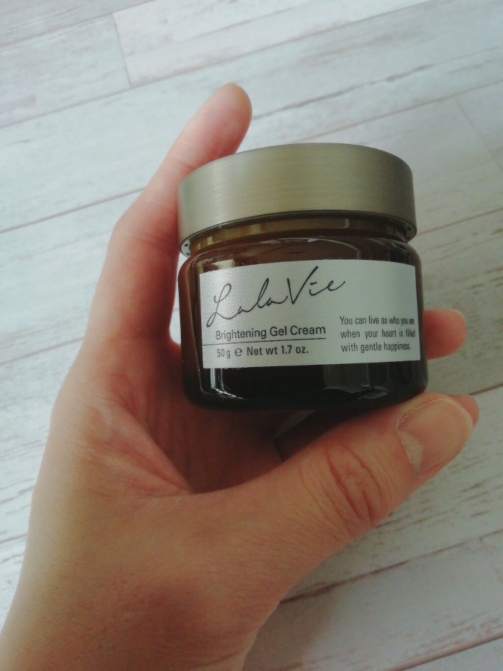 ブライトニング ジェル クリーム/Lala Vie/フェイスクリームを使ったクチコミ(1枚目)
