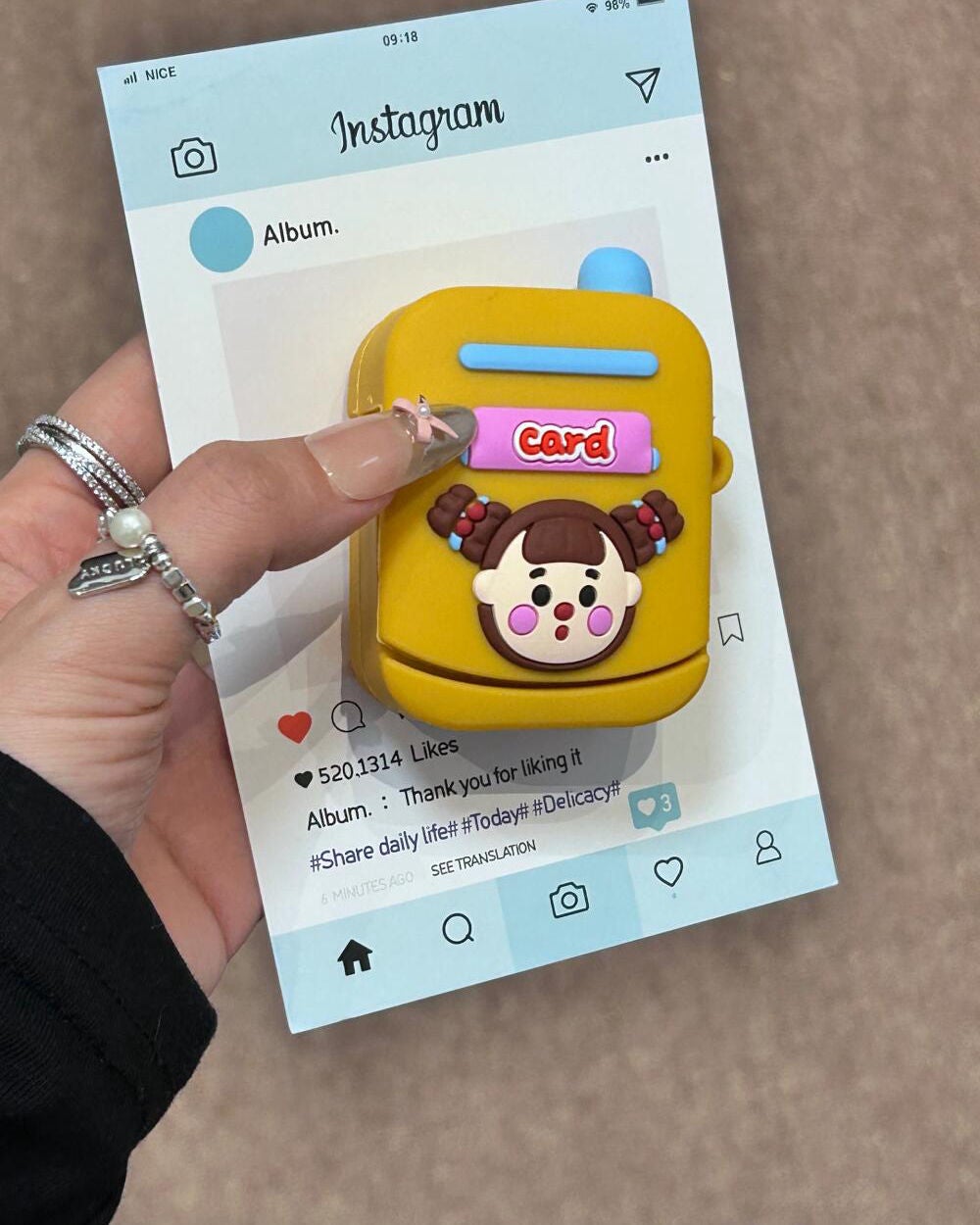 ケース大好きっ子 on LIPS 「可愛い少女の携帯電話#iPhoneケース#購入品#ギフト#宝探..」(2枚目)