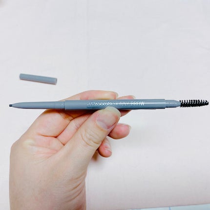 スピーディー スキニー ブロウ/PERIPERA/アイブロウペンシルを使ったクチコミ(4枚目)