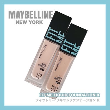 フィットミー リキッドファンデーション R/MAYBELLINE NEW YORK/リキッドファンデーションを使ったクチコミ（1枚目）