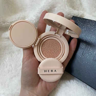 HERA ブラック クッションのクチコミ「HERAのクッションファンデのミニセットを使用してみました💖



✼••┈┈••✼••┈┈•.....」（3枚目）