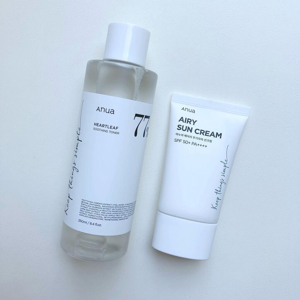 ドクダミ 77 スージングトナー/Anua/化粧水を使ったクチコミ（1枚目）