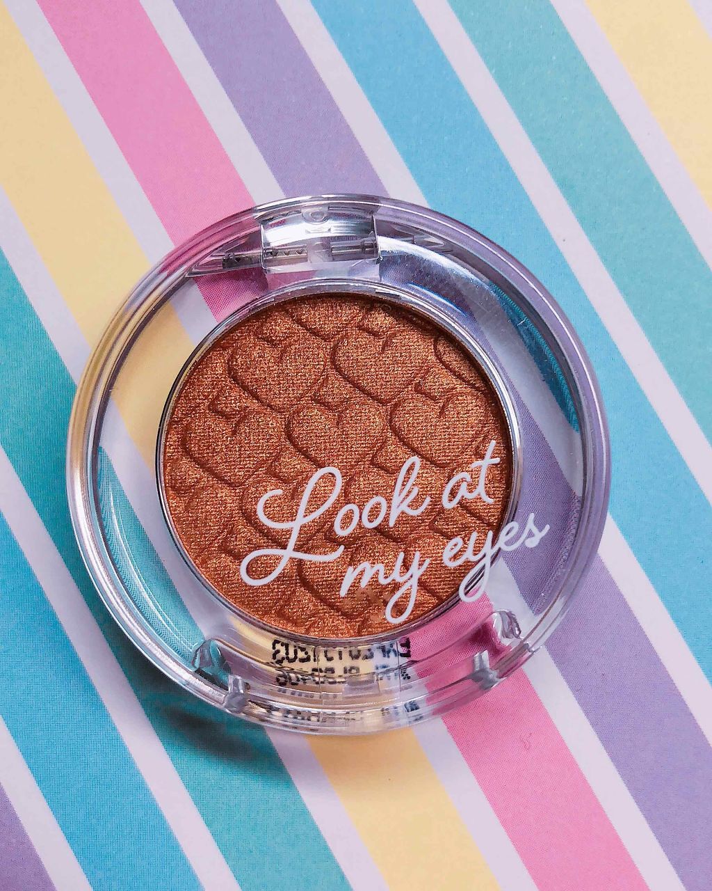 ルックアット マイアイズ BR401 キャメル/ETUDE/単色アイシャドウを使ったクチコミ（1枚目）