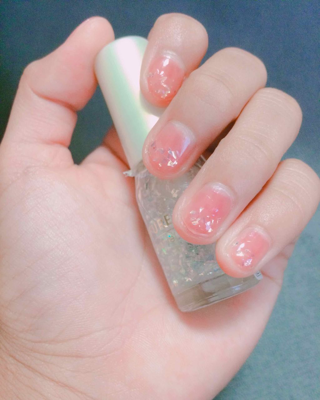 スピーディトップコート/シュガードール/ネイルトップコートを使ったクチコミ（2枚目）