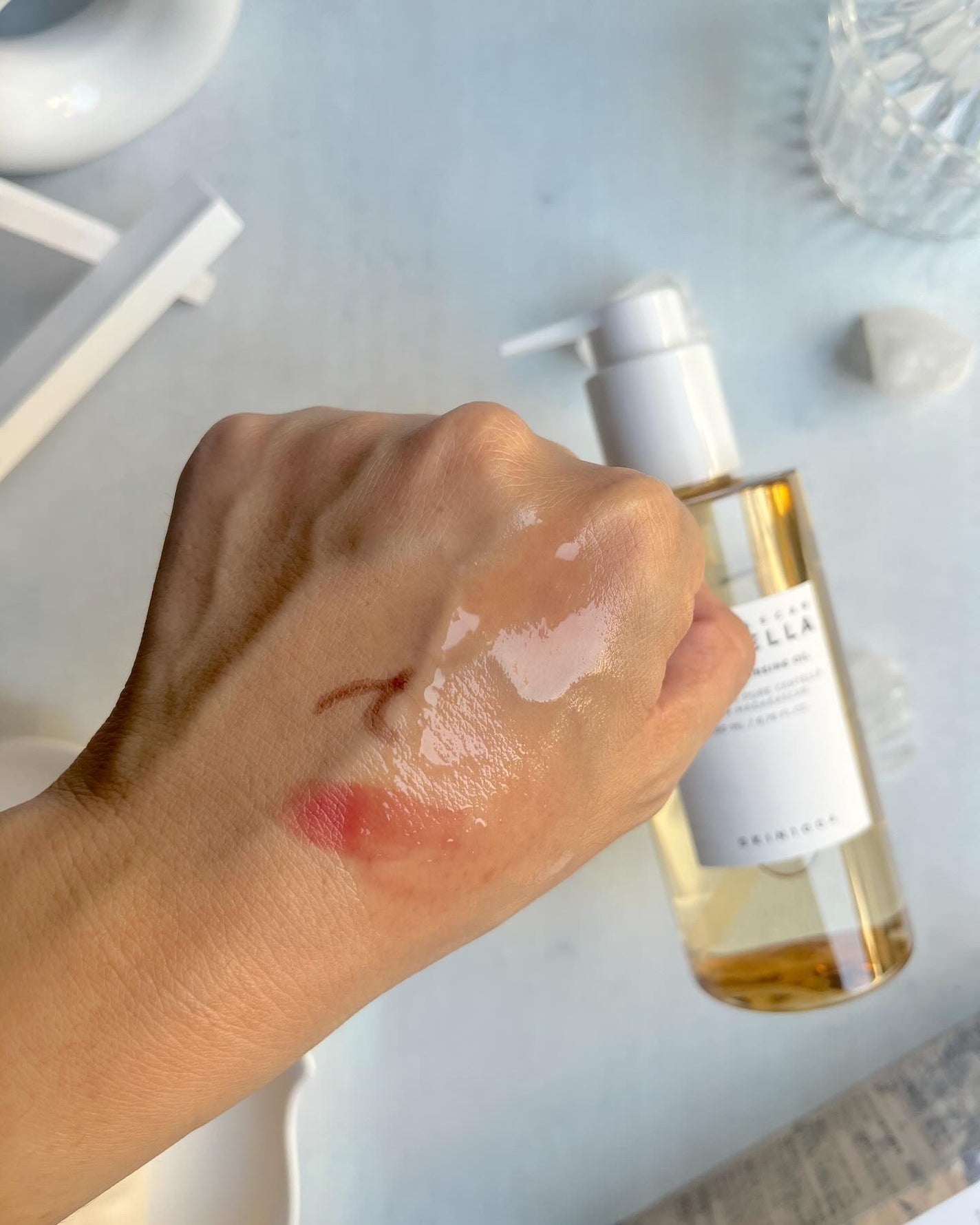 センテラ ライトクレンジングオイル/SKIN1004/オイルクレンジングを使ったクチコミ(5枚目)