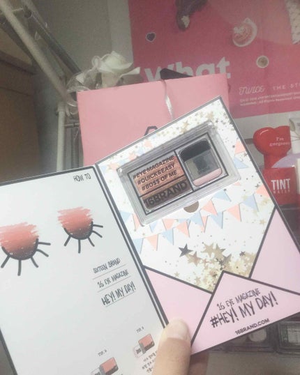 16 EYE MAGAZINE/16BRAND/アイシャドウパレットを使ったクチコミ(2枚目)