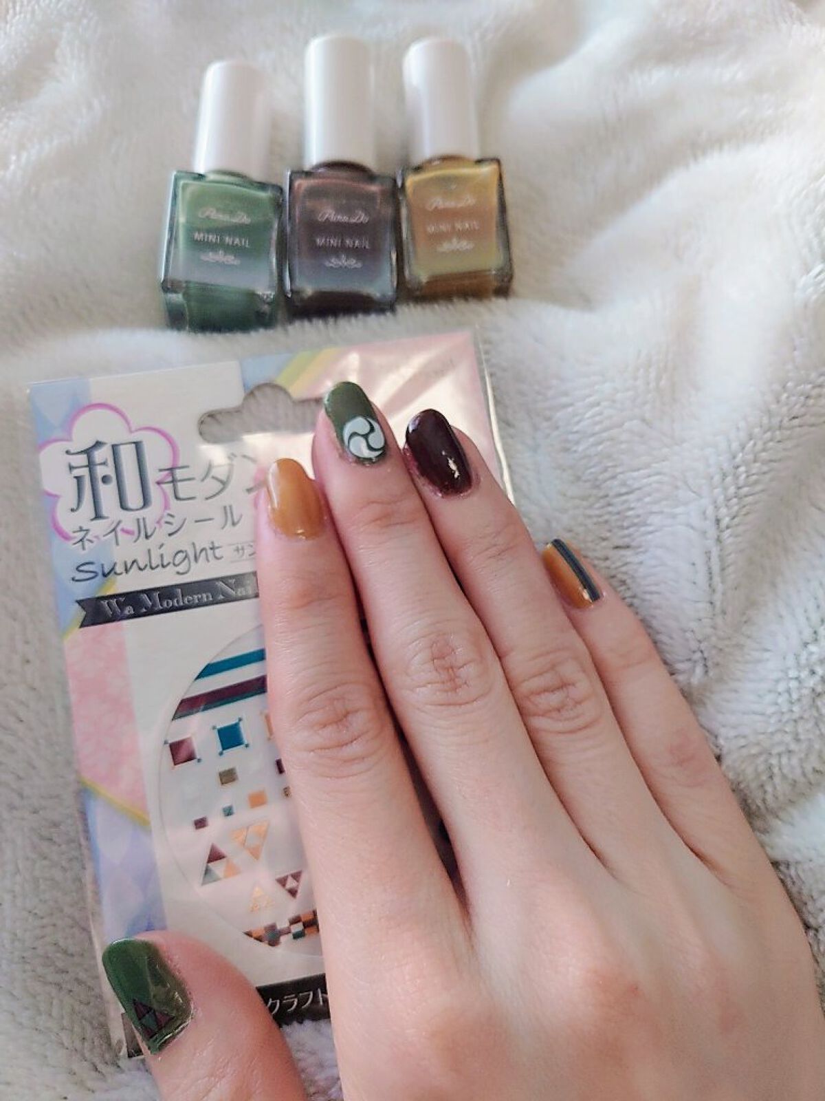 カラフルネイルズ/キャンメイク/マニキュアを使ったクチコミ（2枚目）